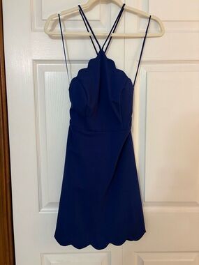 Lush Navy Dress